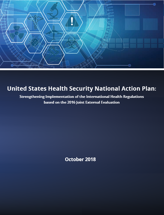 U.S. Health Security National Action Plan: Strengthening Implementation of the International Health Regulations