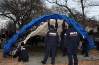 NMRT responders begin setup of emergency clinic