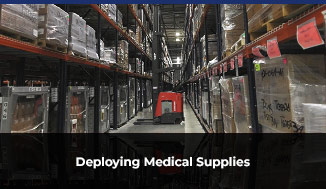 Deploying PPE and Other Medical Supplies