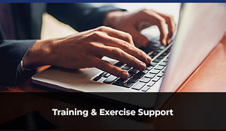 SNS Training and exercise support
