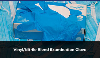 Vinyl/Nitrile Blend Examination Gloves